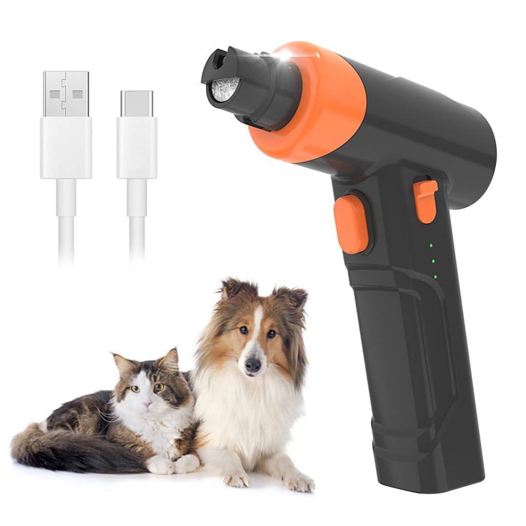 Qpets Dog Nail Grinder Cat Nail Cutter, Low Noise Electric Dog Nail Trimmer with LED Light & 3 Grinding Speeds, Pet Grooming Nail Grinder Rechargeable Nail Cutter for Cat Dog Qpets Dog Nail Grinder Cat Nail Cutter, Low Noise Electric Dog Nail Trimmer with LED Light & 3 Grinding Speeds, Pet Grooming Nail Grinder Rechargeable Nail Cutter for Cat Dog